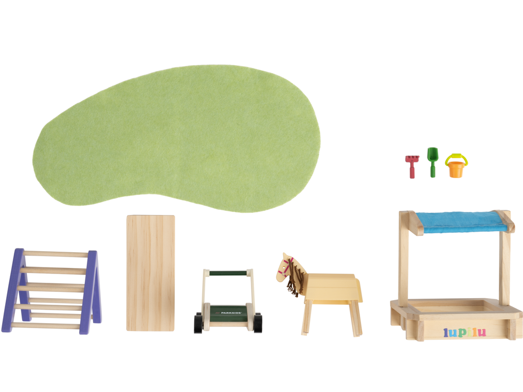 Accessoires de maison de poupée