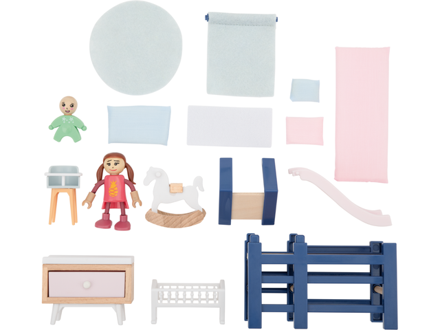 Accessoires de maison de poupée