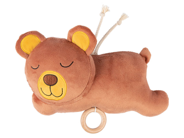 Animal en peluche musical ou jouet à tirer