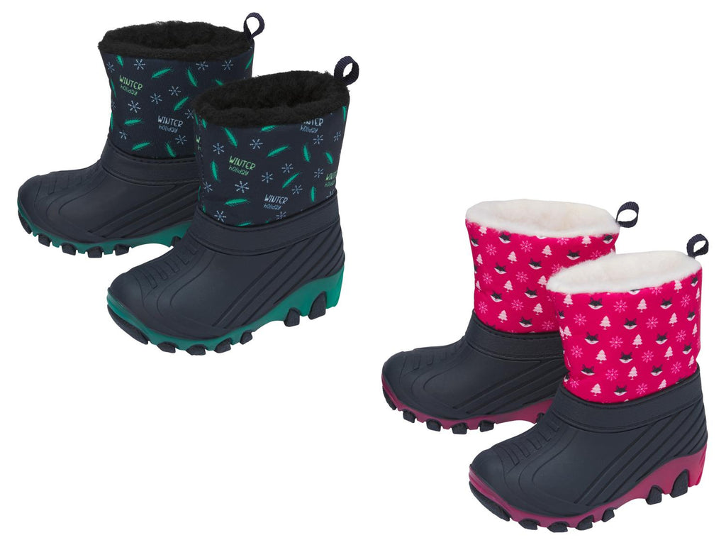 Bottes d'hiver LED enfant