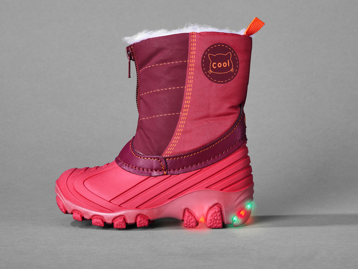 Bottes d'hiver LED fille