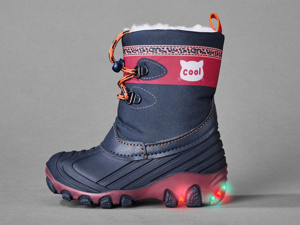 Bottes d'hiver LED fille