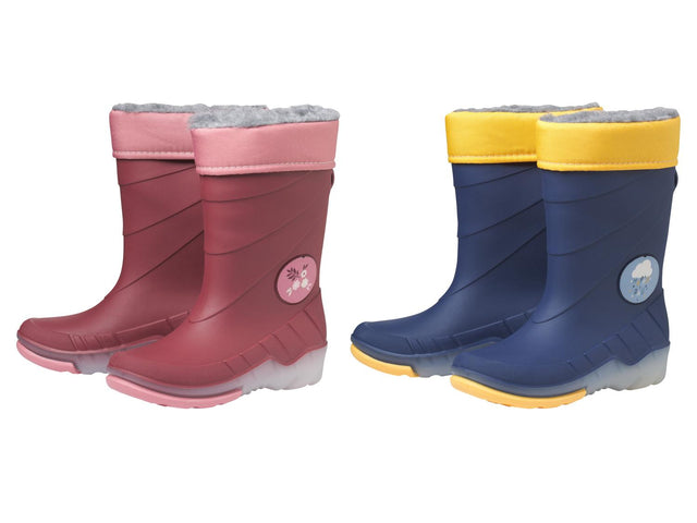 Bottes de pluie lumineuses enfant