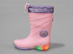 Bottes de pluie lumineuses petite fille