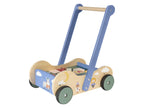 Chariot à pousser ou cube de motricité en bois