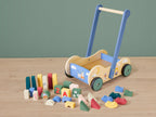 Chariot à pousser ou cube de motricité en bois