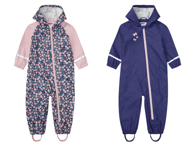 Combinaison coupe-vent et imperméable, petite fille