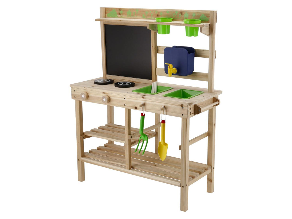 Cuisine d'extérieur en bois