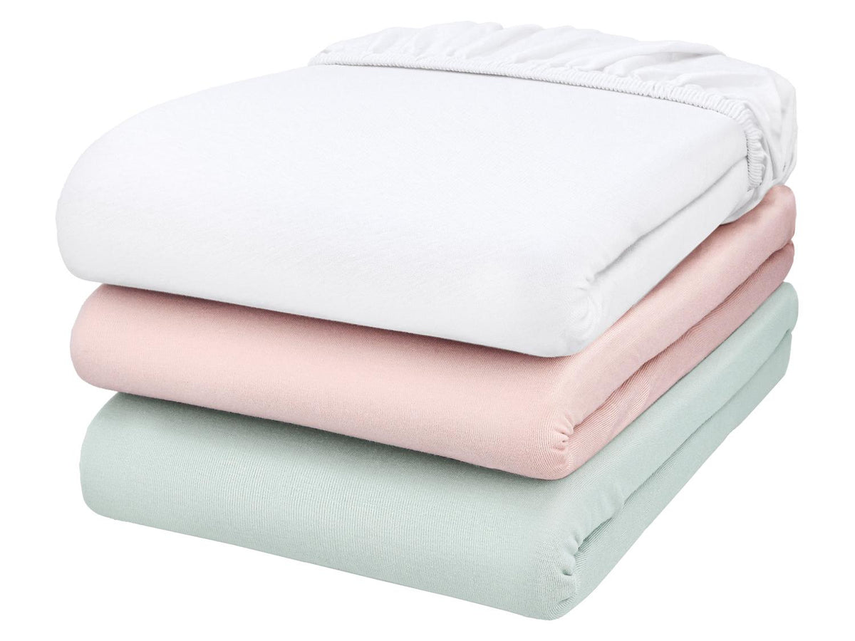 Drap-housse en jersey, 90-100 x 200 cm