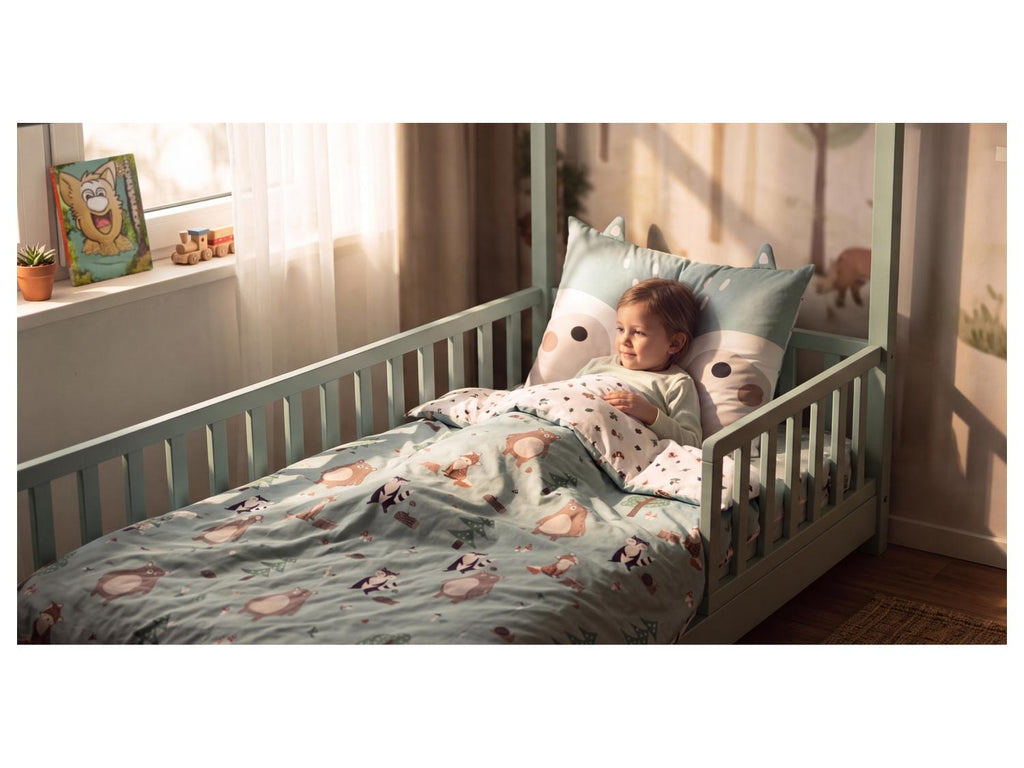Drap-housse en jersey, 90-100 x 200 cm