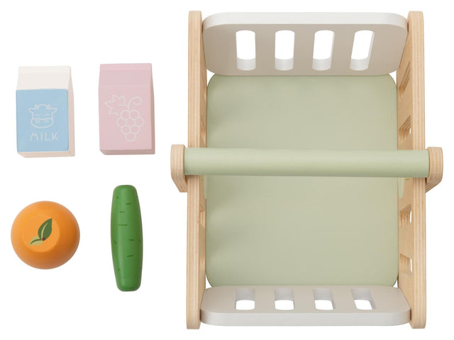 Ensemble caisse enregistreuse / ensemble balance / ensemble caisses de courses / panier d'achat