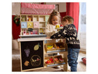Ensemble caisse enregistreuse / ensemble balance / ensemble caisses de courses / panier d'achat