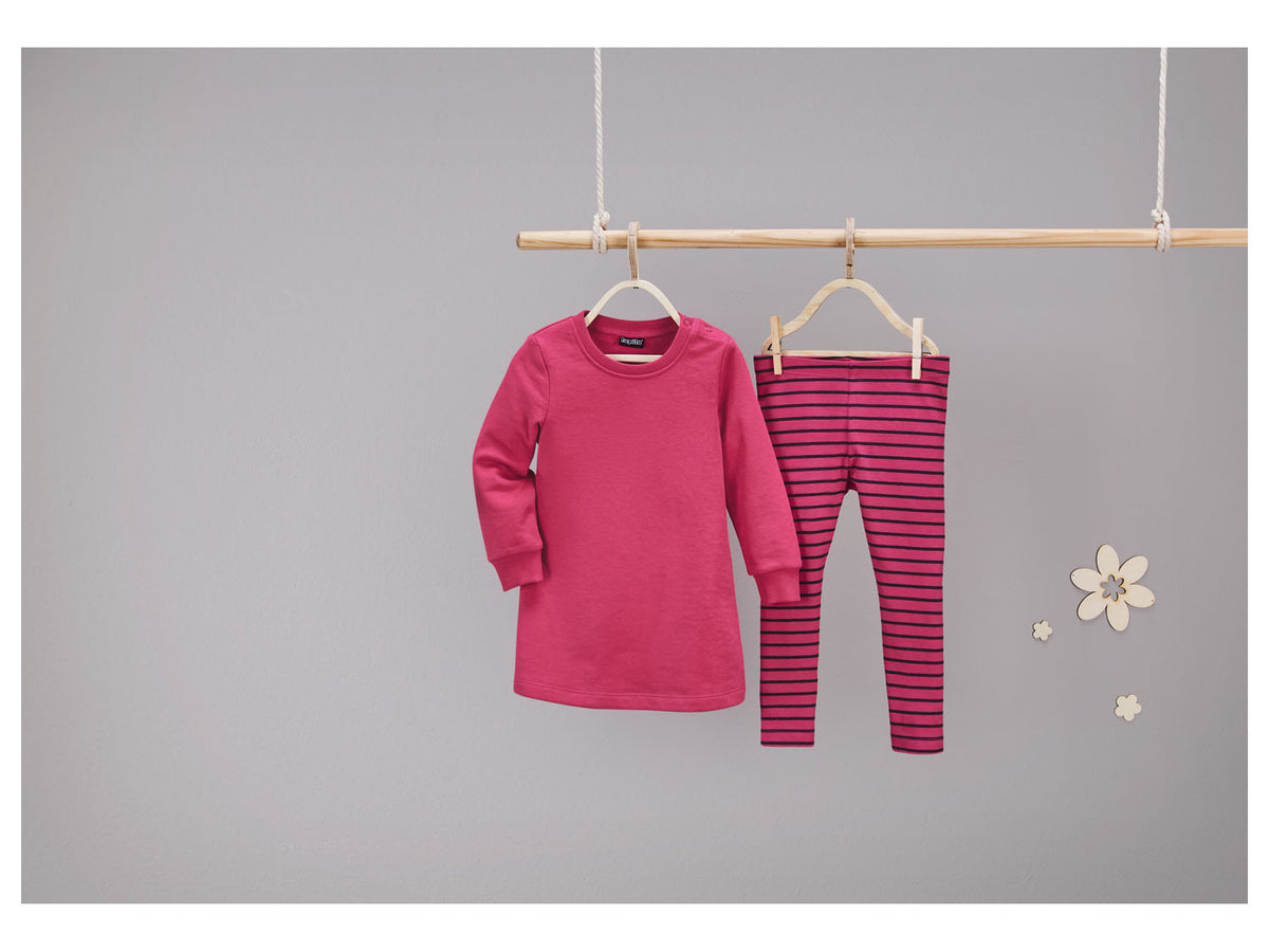 Ensemble rose en molleton et legging