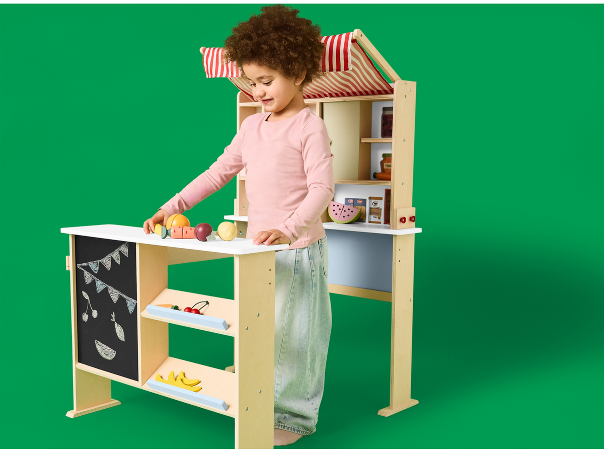 Épicerie en bois