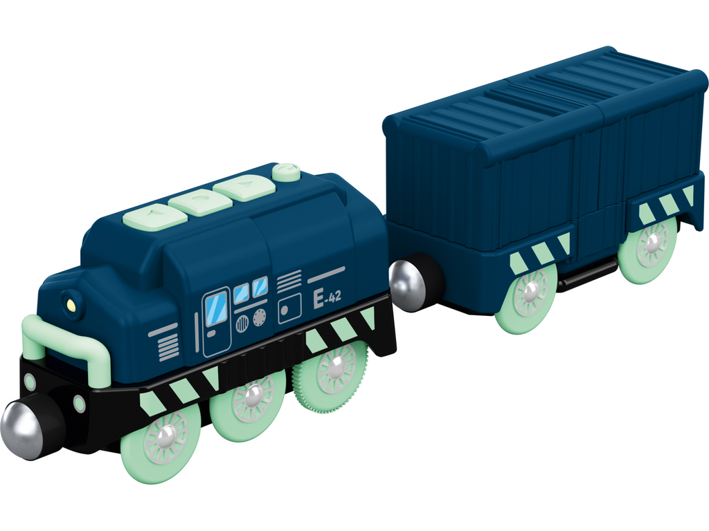 Locomotive électrique avec remorque