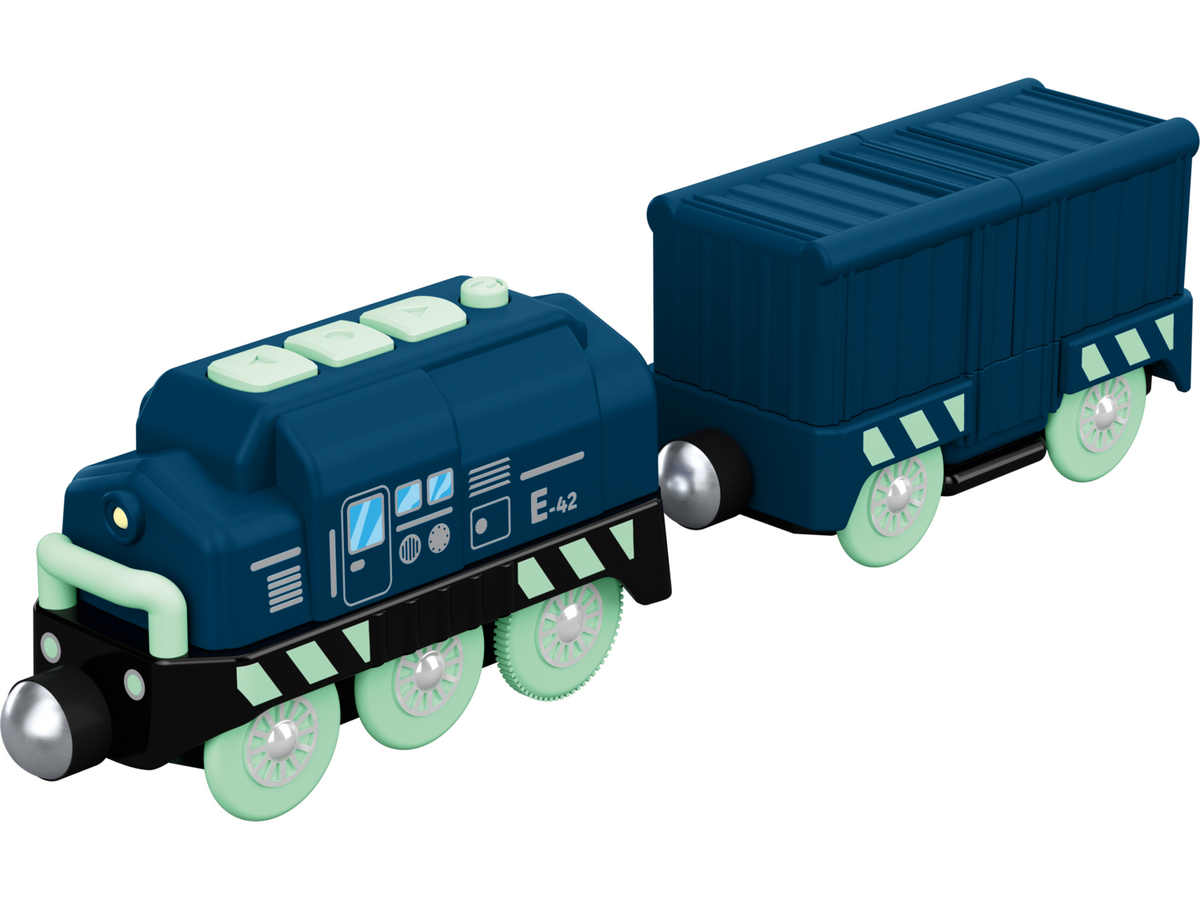 Locomotive électrique avec remorque
