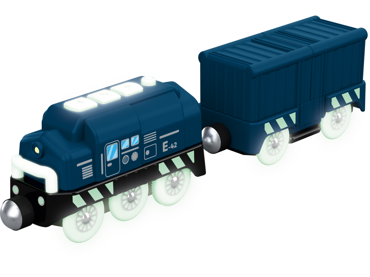 Locomotive électrique avec remorque