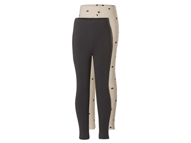 Lot de 2 leggings thermiques enfant