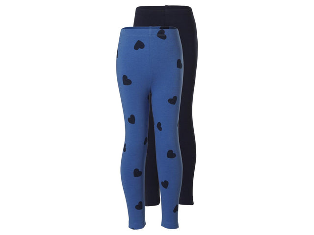 Lot de 2 leggings thermiques enfant