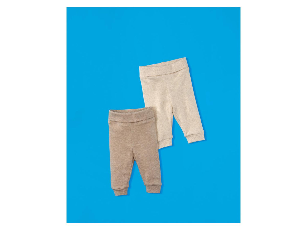 Lot de 2 pantalons molletonnés bébé