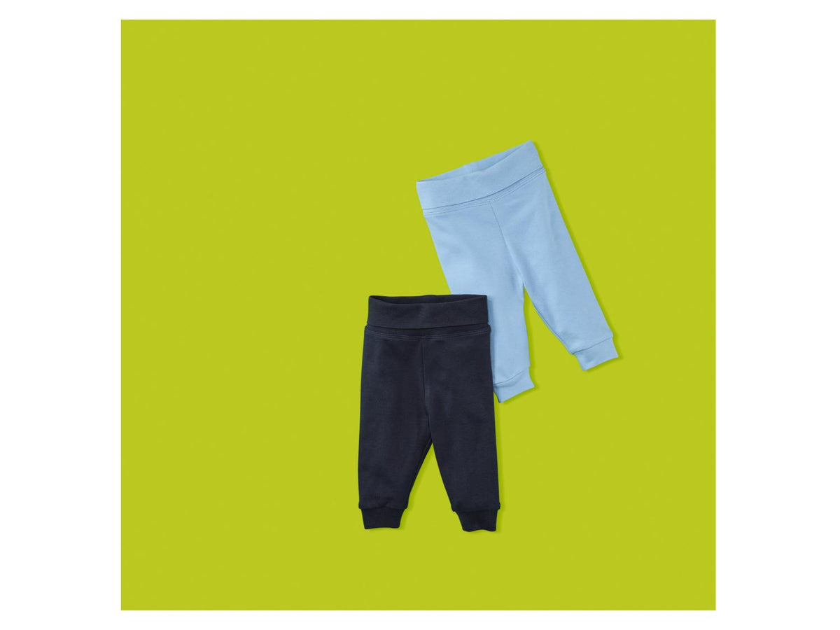 Lot de 2 pantalons molletonnés bébé
