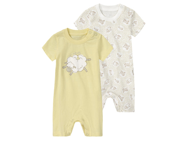 Lot de 2 pyjamas bébé