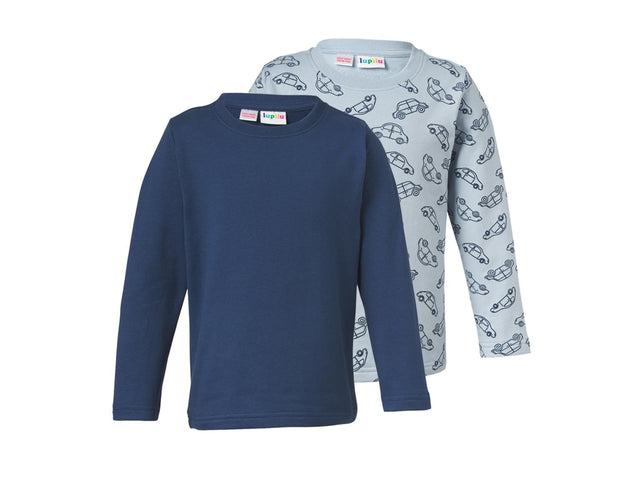 Lot de 2 sweats thermiques enfant
