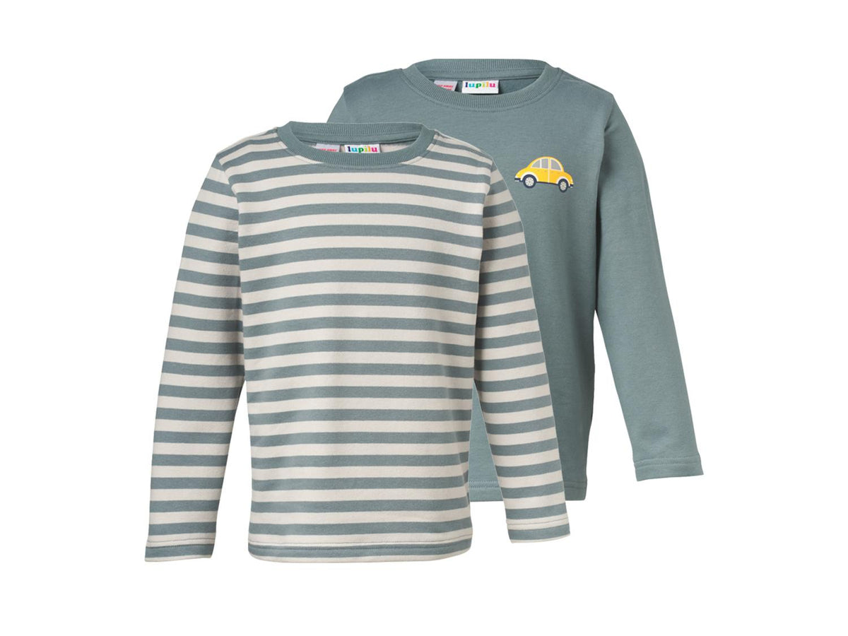 Lot de 2 sweats thermiques enfant