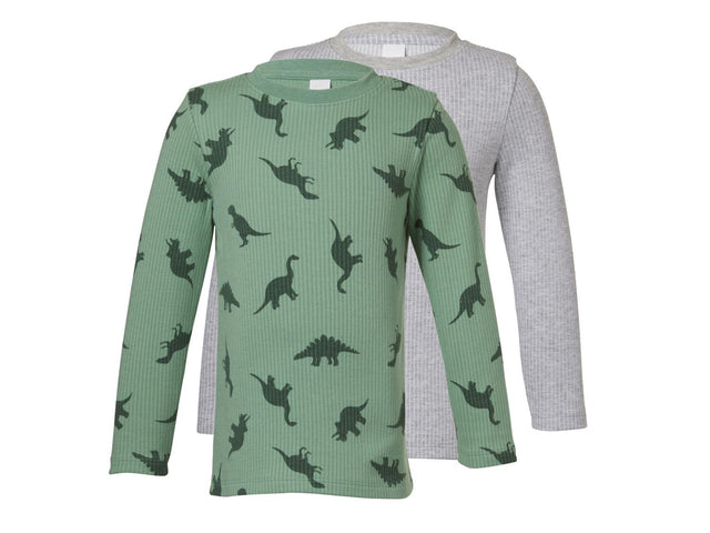 Lot de 2 t-shirts thermiques à manches longues enfant