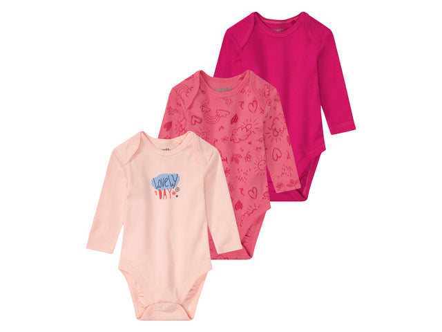 Lot de 3 bodies bébé