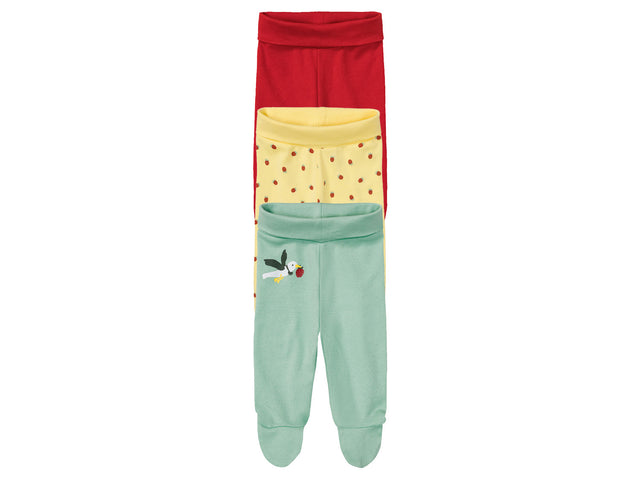 Lot de 3 pantalons molletonnés bébé