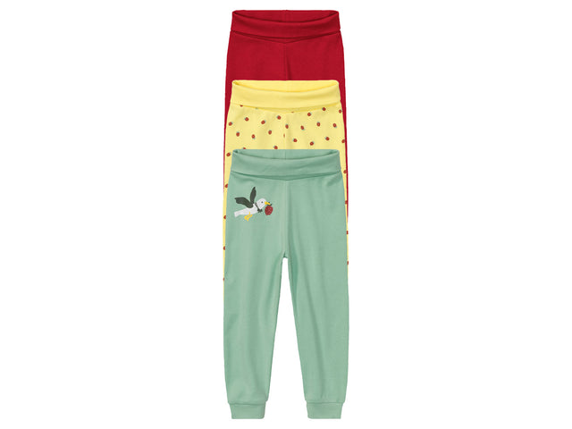 Lot de 3 pantalons molletonnés bébé