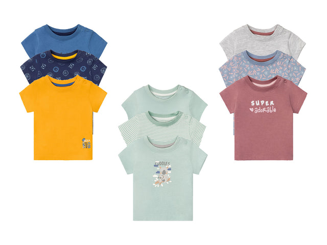 Lot de 3 t-shirts bébé