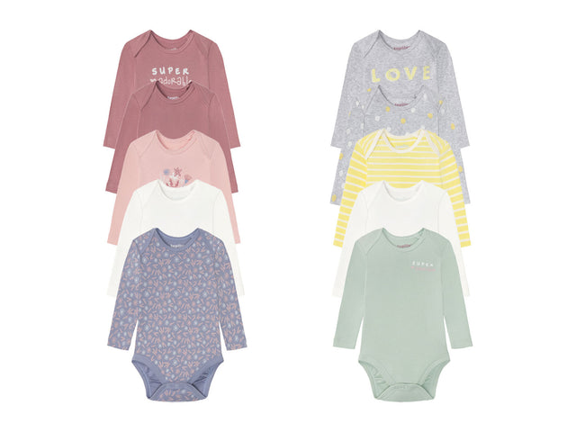 Lot de 5 bodies bébé