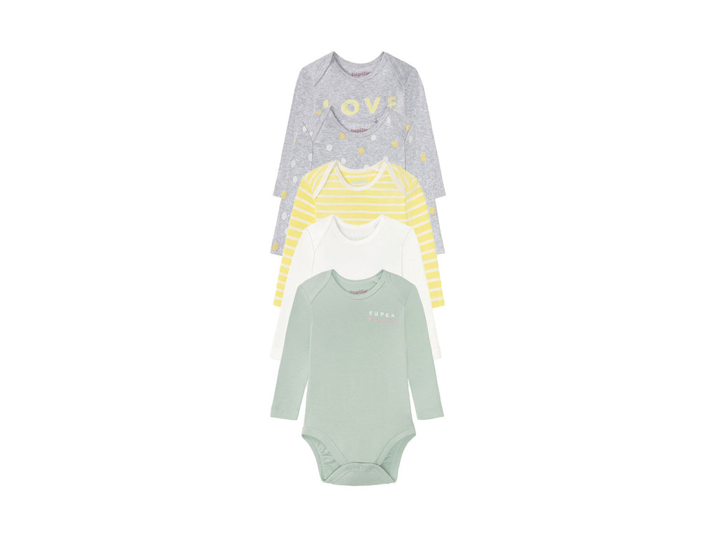 Lot de 5 bodies bébé