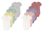 Lot de 5 bodies manches courtes bébé