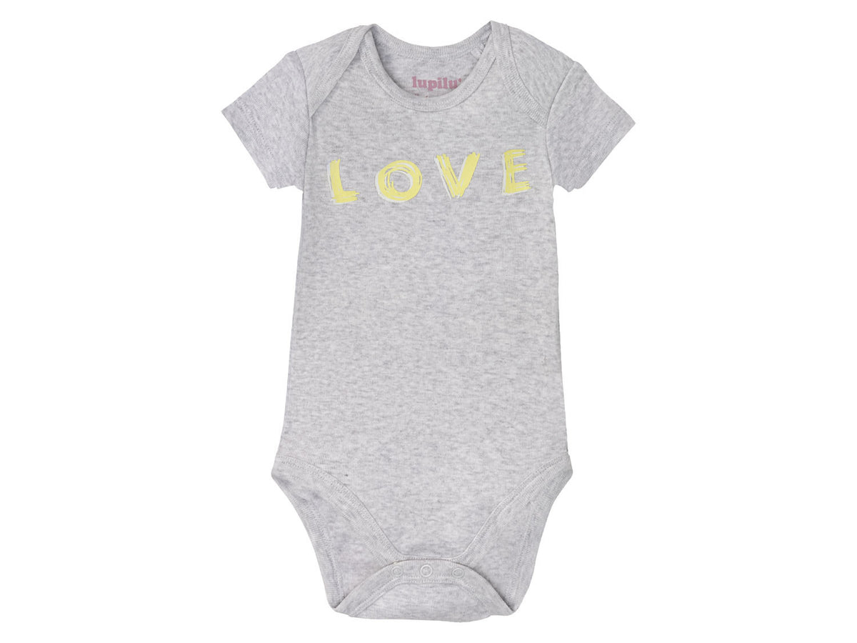 Lot de 5 bodies manches courtes bébé