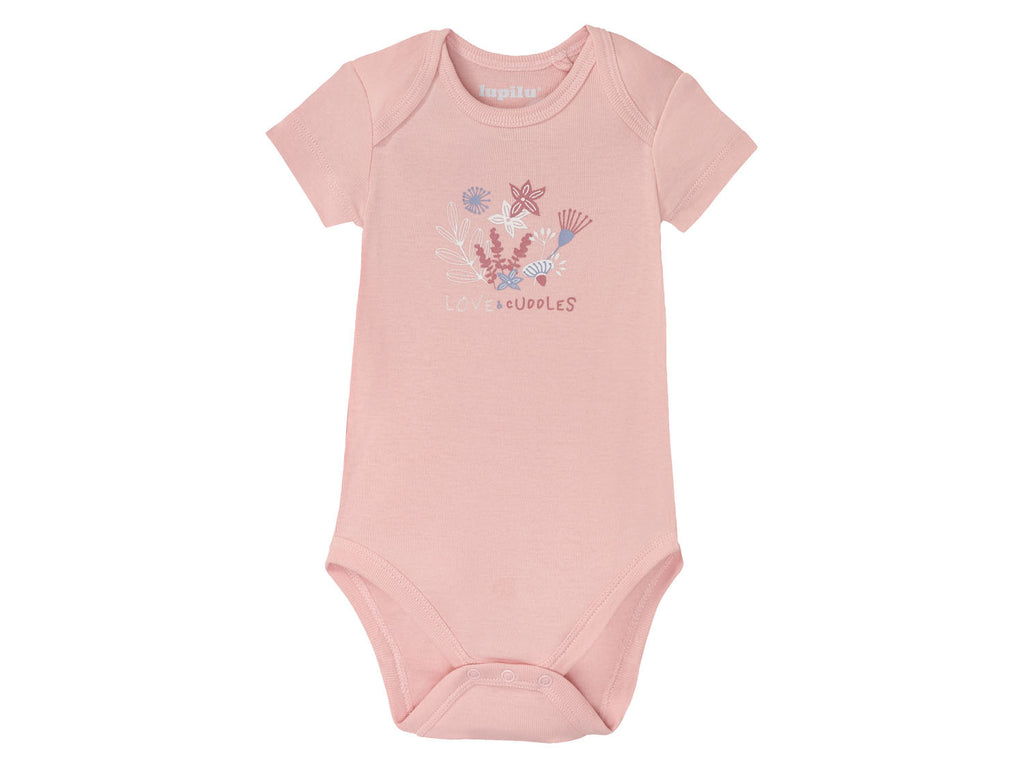 Lot de 5 bodies manches courtes bébé