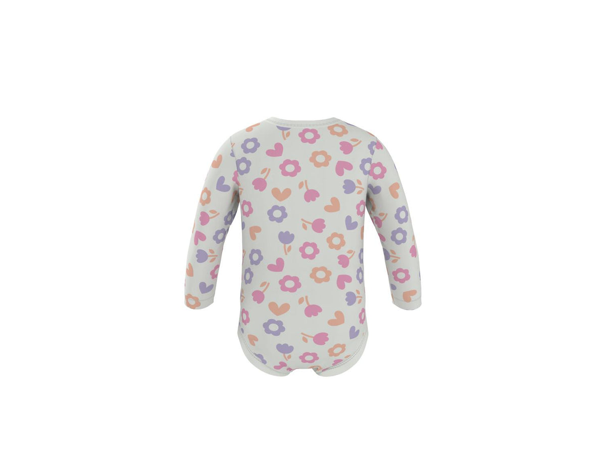 Lot de 5 bodys bébé à manches longues