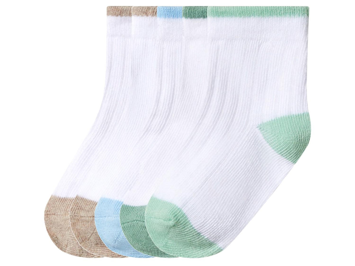 Lot de 5 paires de chaussettes bébé