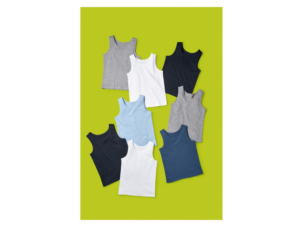 Maillots de corps pour enfants, 8 pièces