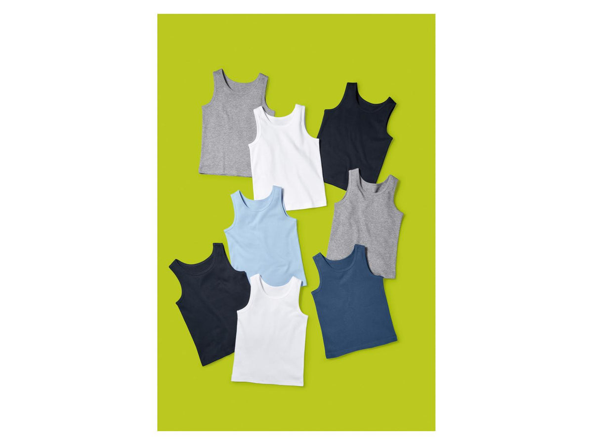 Maillots de corps pour enfants, 8 pièces