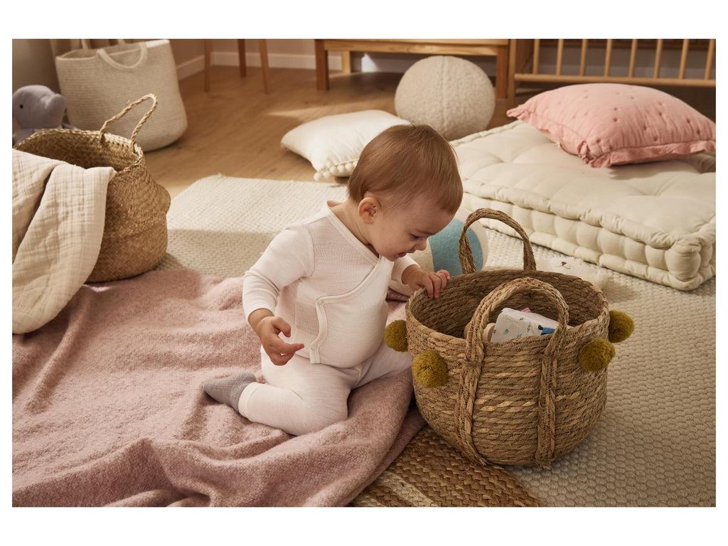 Pantalon de jogging bébé de qualité supérieure laine/soie