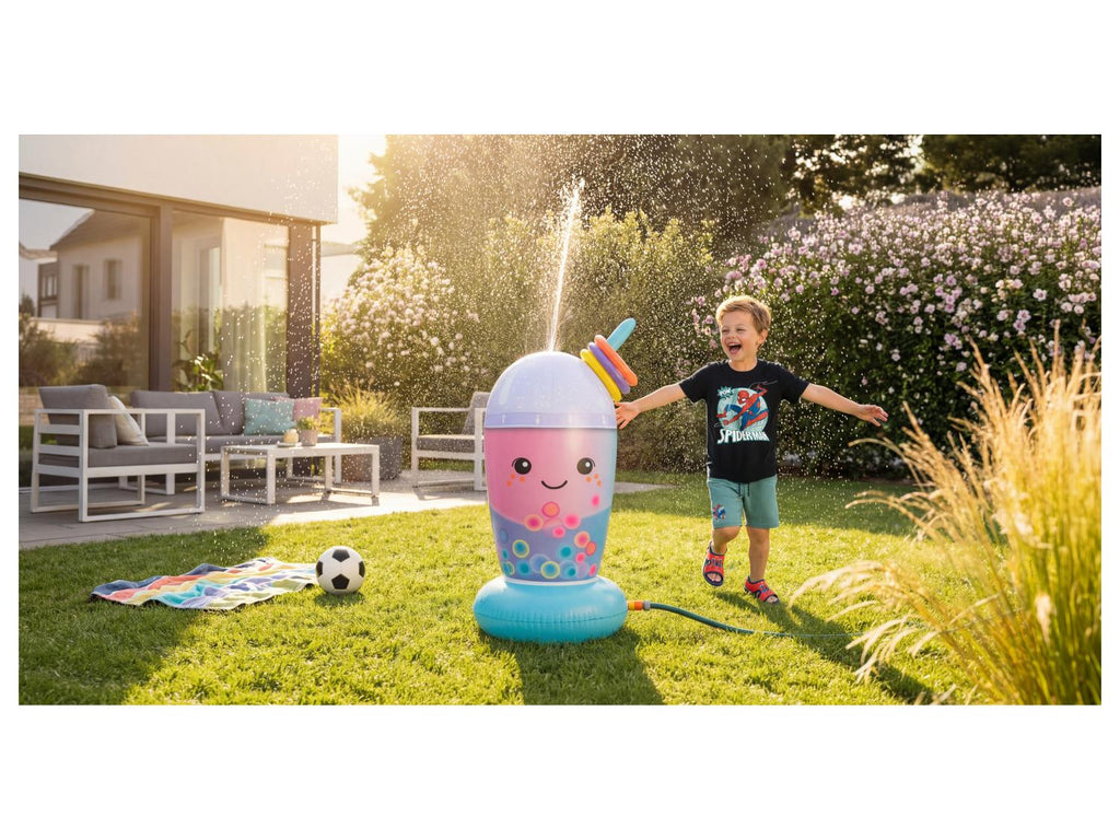 Piscine gonflable ou arroseur gonflable pour enfant