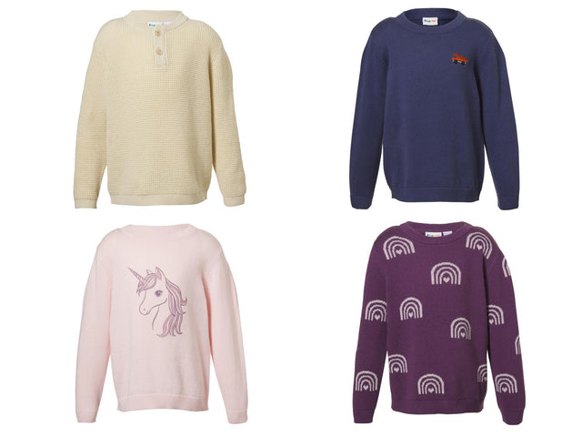 Pull en maille fine enfant