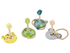 Quilles d'animaux / Croquet / Jeu de lancer d'animaux