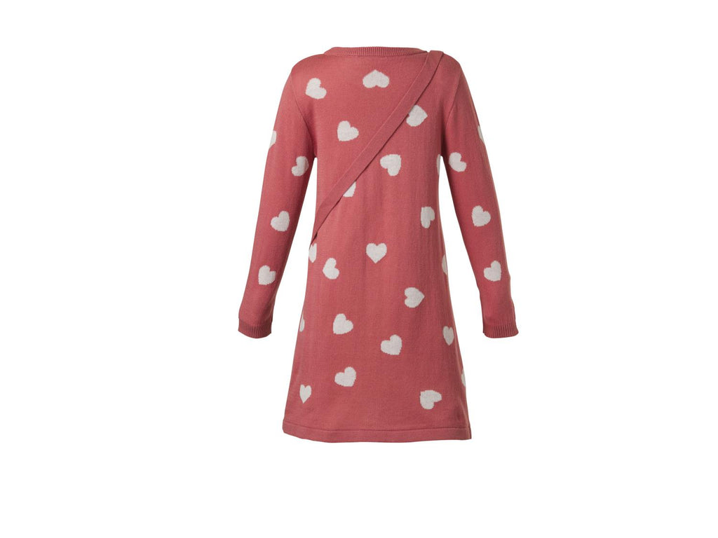 Robe en tricot pour enfant avec poche