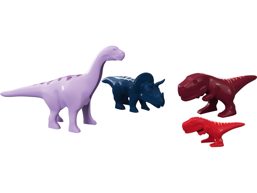 Set chemin de fer en bois XL City Express ou Dinoland