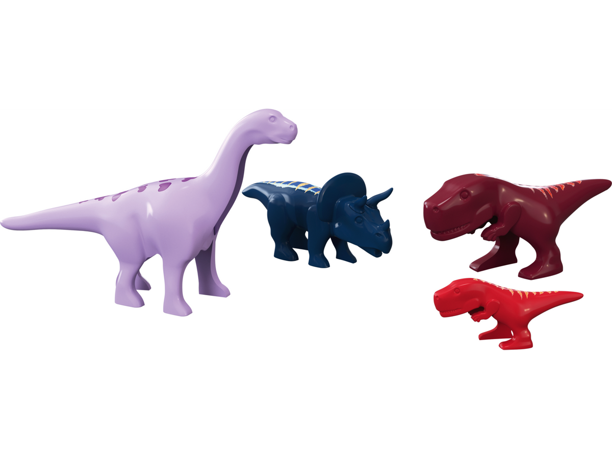 Set chemin de fer en bois XL City Express ou Dinoland