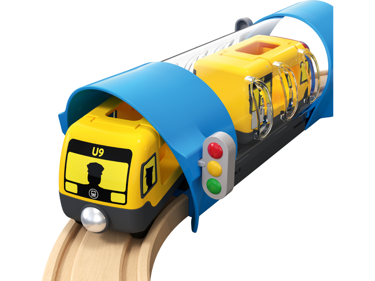 Set chemin de fer en bois XL City Express ou Dinoland